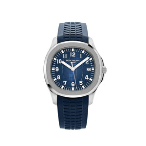 Patek Philippe Aquanaut 5168G-001 White Gold Blue Dial (2021) — foto 1