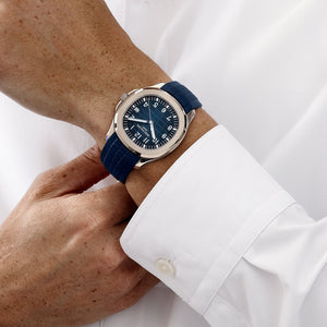 Patek Philippe Aquanaut 5168G-001 White Gold Blue Dial (2025) — foto 3