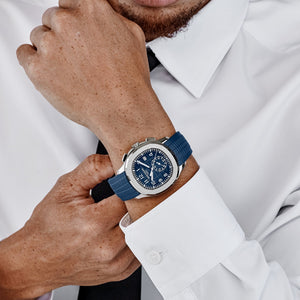 Patek Philippe Aquanaut 5968G-001 White Gold Blue Dial (2024) — foto 3