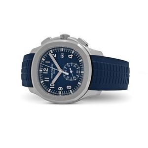 Patek Philippe Aquanaut 5968G-001 White Gold Blue Dial (2024) — foto 4