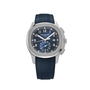 Patek Philippe Aquanaut 5968G-001 White Gold Blue Dial (2023) — foto 1