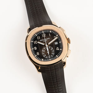 Patek Philippe Aquanaut 5968R-001 Chronograph Rose Gold Brown Dial (2025) — foto 4