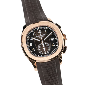 Patek Philippe Aquanaut 5968R-001 Chronograph Rose Gold Brown Dial (2026) — foto 4