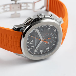 Patek Philippe Aquanaut Chronograph 5968A-001 Stainless Steel Black Dial (2022) — foto 7