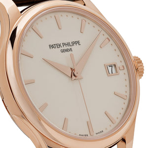 Patek Philippe Calatrava 5227R-001 Date Rose Gold Ivory Dial (2023) — foto 5
