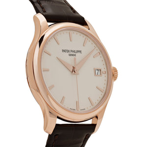 Patek Philippe Calatrava 5227R-001 Date Rose Gold Ivory Dial (2023) — foto 3