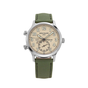 Patek Philippe Calatrava 5524G-010 'Pilot' Travel Time White Gold Ivory Dial (2026) — foto 1