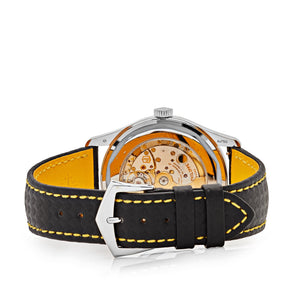 Patek Philippe Calatrava 6007G-001 White Gold Black Dial Yellow Accents — foto 6