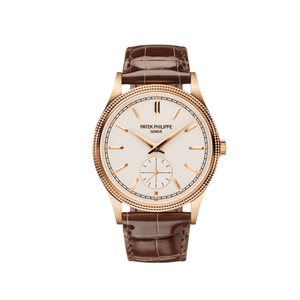 Patek Philippe Calatrava 6119R-001 Rose Gold Silver Dial — foto 1