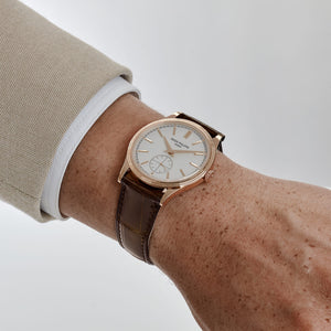 Patek Philippe Calatrava 6119R-001 Rose Gold Silver Dial (2026) — foto 2