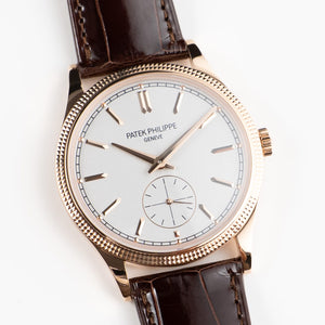 Patek Philippe Calatrava 6119R-001 Rose Gold Silver Dial (2026) — foto 5