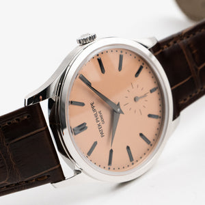 Patek Philippe Calatrava 6196P-001 Platinum Rose-Gilt Opaline Dial (2026) — foto 6