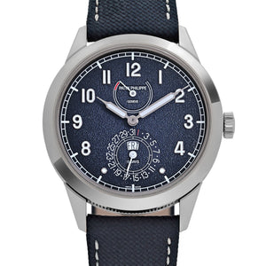 Patek Philippe Calatrava 8-Day 5328G-001 White Gold Blue Dial (2026) — foto 4