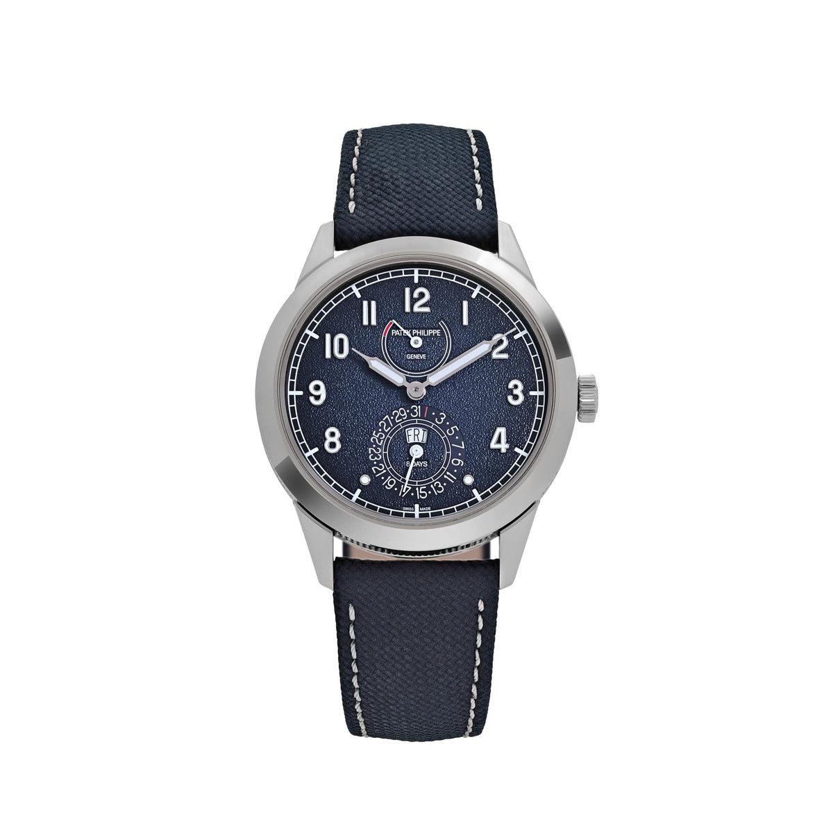 Patek Philippe Calatrava 8-Day 5328G-001 White Gold Blue Dial (2026)