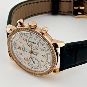 Patek Philippe Chronograph 7150/250R-001 Rose Gold Silver Dial (2022) — foto 3