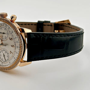 Patek Philippe Chronograph 7150/250R-001 Rose Gold Silver Dial (2022) — foto 5