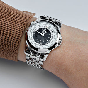 Patek Philippe Complications 5130/1G-010 World Time White Gold — foto 2