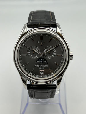 Patek Philippe Complications 5146P-001 Annual Calendar Platinum Grey Dial — foto 5