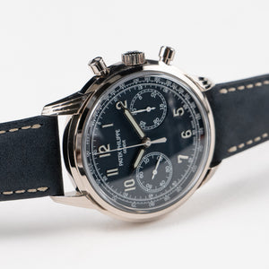 Patek Philippe Complications 5172G-001 Chronograph White Gold Blue Dial (2020) — foto 6