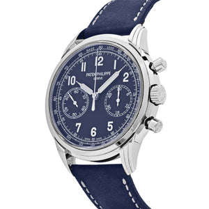 Patek Philippe Complications 5172G-001 Chronograph White Gold Blue Dial (2020) — foto 3