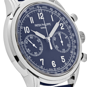 Patek Philippe Complications 5172G-001 Chronograph White Gold Blue Dial (2021) — foto 4