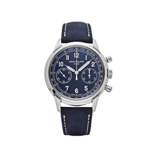 Patek Philippe Complications 5172G-001 Chronograph White Gold Blue Dial (2021) — foto 1