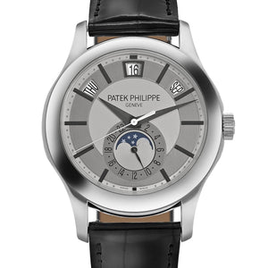 Patek Philippe Complications 5205G-001 Annual Calendar White Gold Silver Dial — foto 4