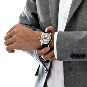 Patek Philippe Complications 5205G-001 Annual Calendar White Gold Silver Dial — foto 3