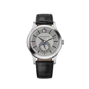 Patek Philippe Complications 5205G-001 Annual Calendar White Gold Silver Dial — foto 1