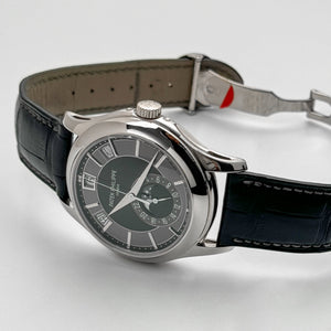 Patek Philippe Complications 5205G-010 Annual Calendar White Gold Black Dial — foto 5