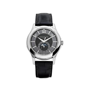 Patek Philippe Complications 5205G-010 Annual Calendar White Gold Black Dial — foto 1