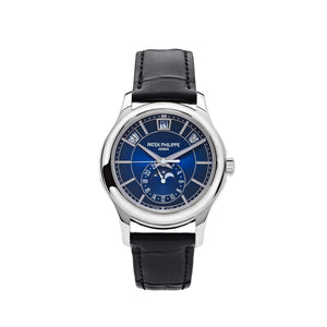 Patek Philippe Complications 5205G-013 Annual Calendar White Gold Blue Dial (2021) — foto 1