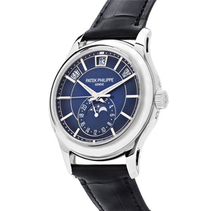 Patek Philippe Complications 5205G-013 Annual Calendar White Gold Blue Dial (2025) — foto 3