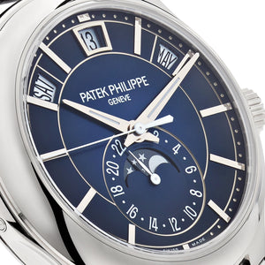 Patek Philippe Complications 5205G-013 Annual Calendar White Gold Blue Dial (2025) — foto 4