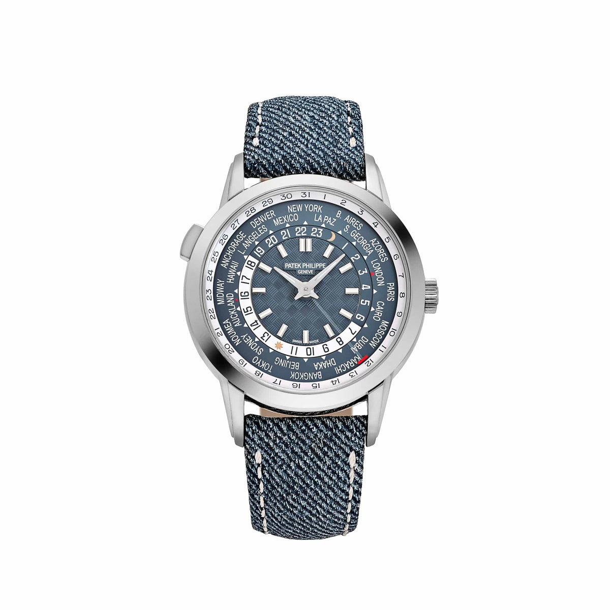 Patek Philippe Complications 5330G-001 World Time Date White Gold