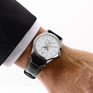 Patek Philippe Complications 5396G-011 Annual Calendar Moon Phases White Gold (2019) — foto 2