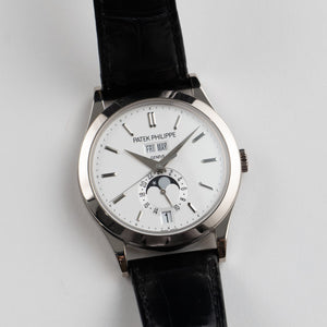 Patek Philippe Complications 5396G-011 Annual Calendar Moon Phases White Gold (2019) — foto 5