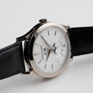Patek Philippe Complications 5396G-011 Annual Calendar Moon Phases White Gold (2019) — foto 7