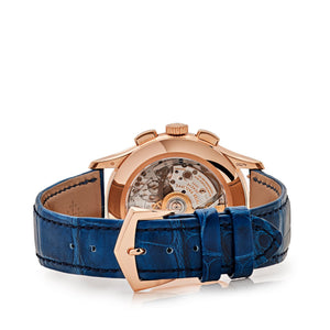Patek Philippe Complications 5905R-010 Annual Calendar Flyback Chronograph Rose Gold Blue Dial — foto 7