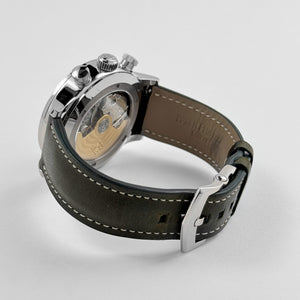 Patek Philippe Complications 5924G-010 Calatrava 'Pilot' Travel Time Chronograph White Gold Green Dial (2023) — foto 10
