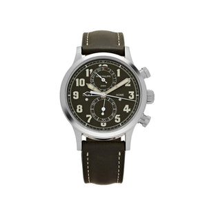 Patek Philippe Complications 5924G-010 Calatrava 'Pilot' Travel Time Chronograph White Gold Green Dial (2023) — foto 1