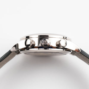 Patek Philippe Complications 5924G-010 Calatrava 'Pilot' Travel Time Chronograph White Gold Green Dial (2025) — foto 8