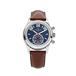 Patek Philippe Complications 5960/01G-001 Annual Calendar Chronograph White Gold — foto 1