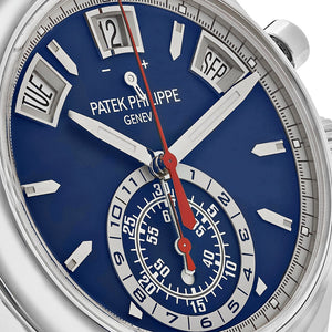 Patek Philippe Complications 5960/01G-001 Annual Calendar Chronograph White Gold — foto 5