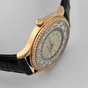 Patek Philippe Complications 7130R-013 Rose Gold White Dial Diamond Bezel (2022) — foto 3
