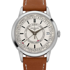 Patek Philippe Complications Calatrava 5212A-001 Weekly Calendar Stainless Steel Silver Opaline Dial (2025) — foto 4