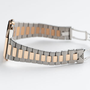 Patek Philippe Cubitus 5821/1AR-001 Stainless Steel Rose Gold Blue Dial (2026) — foto 10