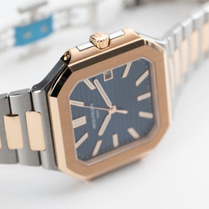 Patek Philippe Cubitus 5821/1AR-001 Stainless Steel Rose Gold Blue Dial (2026) — foto 9