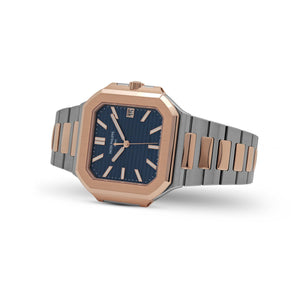 Patek Philippe Cubitus 5821/1AR-001 Stainless Steel Rose Gold Blue Dial (2026) — foto 5