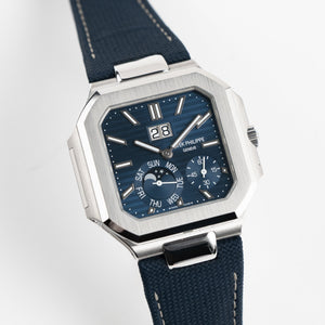 Patek Philippe Cubitus 5822P-001 Platinum Blue Dial Moon Phase (2024) — foto 5